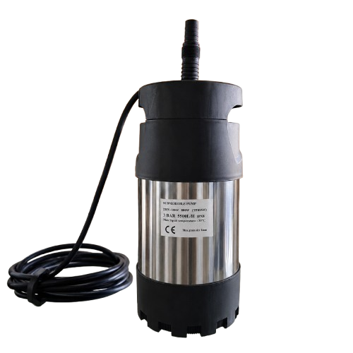 Pompe Inox - 800W 3 BAR 5’500 L/H